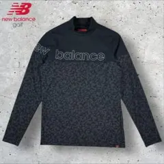 極美品 new balance golf ニューバランス ゴルフ モックネック