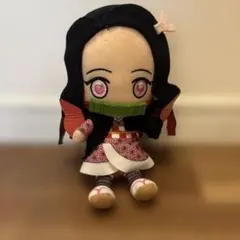 【美品】禰豆子 ぬいぐるみ 鬼滅の刃