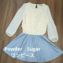 パウダーシュガー　シフォンワンピースのサムネイル