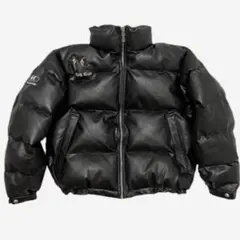 即日発送　thug club ダウンジャケット　サグクラブ　Mサイズ　レザー