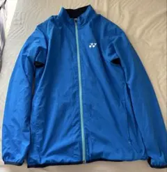 ヨネックス 青 ジップアップジャケット