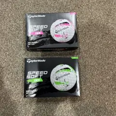 TaylorMade SpeedSoft Ink ゴルフボール 2ダース　新品のサムネイル