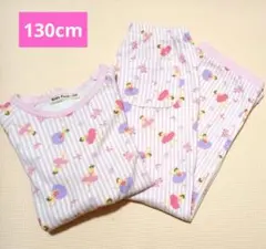 美品★バレリーナ柄の長袖パジャマ★丸高衣料