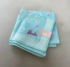 日本製　未使用　綿100% Barbieハンカチ
