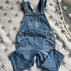 オーバーオール サロペット デニム　肩フリル