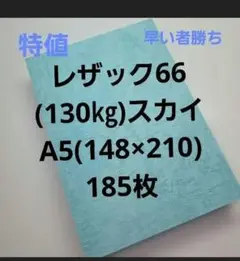 レザック66(130㎏)スカイ.A5.185枚、超お得商品‼️破格