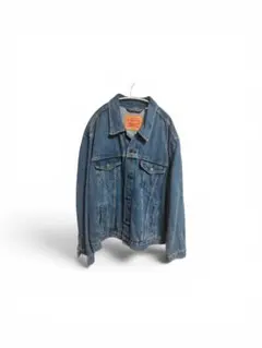 Levi's ダークブルー デニムジャケット - メルカリ