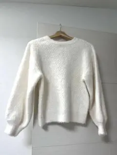 ロペピクニック　白ニット