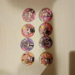 キャラクター缶バッジ 8個セット　JOZ CUP