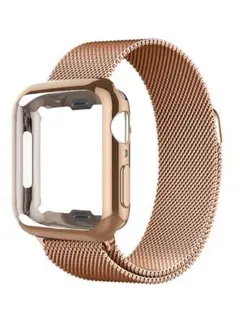 ローズゴールド　Apple Watch バンド