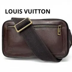 ルイヴィトン ユタ スィウ M92535 ボディショルダーバッグ カフェ 美品】LOUIS VUITTON ルイヴィトン ユタ スィウ M92535 ボディバッグ