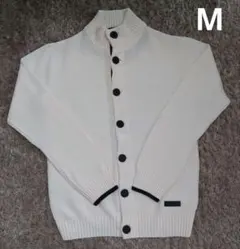 美品【BLACK LABEL CRESTBRIDCE】M/ハイネックカーディガン