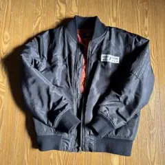 MA-1 キッズ　中綿　キルティングジャケット 140