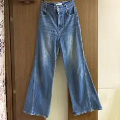 ＳＮＩＤＥＬ　 Ｓｕｓｔａｉｎａｂｌｅ ストレッチフレアデニムパンツ １（Ｍ）