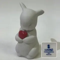 リヤドロ(LLADRÓ) パフィー(惜しまぬ愛/ウサギ) 磁器人形 置物 箱無し