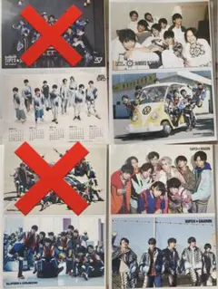 SUPER★DRAGON スパドラ 集合 ポストカード 生写真 特典 6枚セット