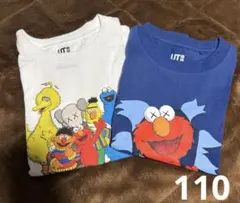 美品✨セサミストリート　UNIQLO ユニクロ　110サイズ