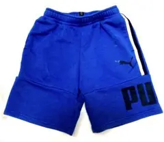 Puma プーマ　ブルーハーフパンツ　短パン　キッズ　サイズ140