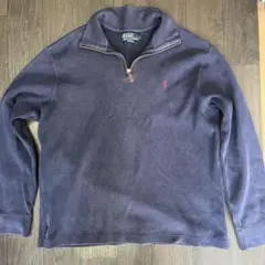 Polo by Ralph Lauren ハーフジップネイビー