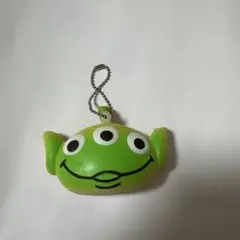 リトルグリーンメン　スクイーズ　キーホルダー　パン風　トイストーリー