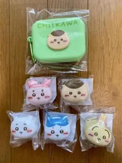 ちいかわ　おかおミニシリコンポーチ5点/ミニシリコンポーチ くりまんじゅう