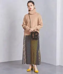 ユナイテッドアローズ ペイズリープリントスカート