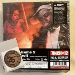 J DILLA WELCOME 2 DETROIT 7inch BOX SET