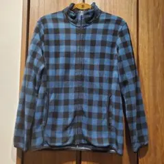 ユニクロ　フリースジャケット　ジップアップ