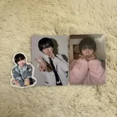 なにわ男子 大西流星 HARD WORK 特典 トレカ フレークシール