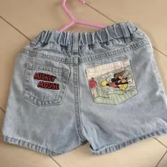 ミッキーマウス デニムショーツ