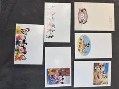 ミッキーマウス ポストカード 5枚セット