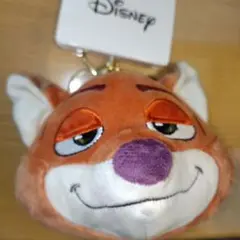 ディズニー　ズートピア　ニック　ぬいぐるみキーチャーム　しまむらコラボ☆
