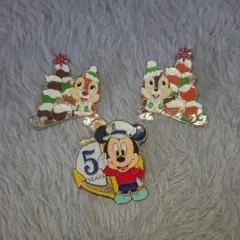 ディズニー ピンバッチ３種