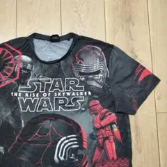 US古着Tシャツ スターウォーズ STARWARS 全面プリント Mサイズ