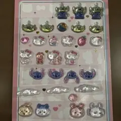 ボンボンドロップシール　おすそわけ　サンリオ　ディズニー　ちいかわ