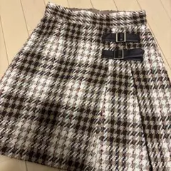 Rirandture チェック柄ミニスカート