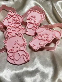 【mikko】クッキー抜き型 4個セット 全身ver.