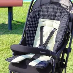 ベビーカー チャイルドシート マルチシートカバー ドットブラック