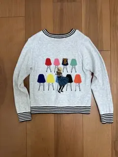 ファミリア　カーディガン　120センチ