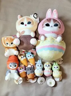 モフサンド ぬいぐるみ マスコット 11種セット アイス イースター パン