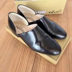 【HARUTA】黒 スポックシューズ　25cm