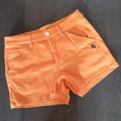 PEARLY GATES オレンジ ショートパンツ