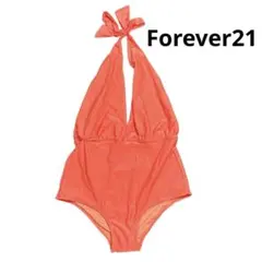 【新品未使用】Forever21 水着 ワンピース水着 ネオン 蛍光 ギャル