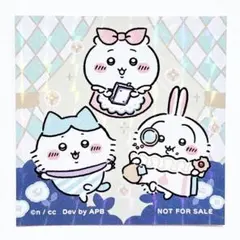 ちいかわ ちいポケ ちいかわポケット 不思議の国のアリス ノベルティ ステッカー