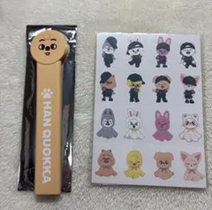 SKZOO うちわグリップ　ハン　ペインティングシール