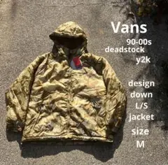 90s Vans 総柄　ダウンジャケット　マウンテンパーカー