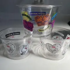 【非売品】サーティーワン　ハローキティコラボカップ3個セット