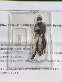 限定非売品 ブルーロック 糸師凛 三井住友 Olive アクリルスタンド