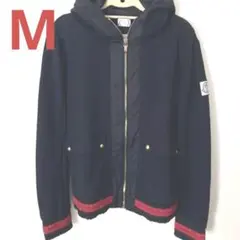 【モンクレール】ガムブルー　フーデット　パーカー　ジャケット　クリーニング済