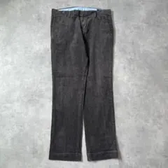 ポロ ラルフローレン W33 コーデュロイ ポロチノ 古着 グレー 17056